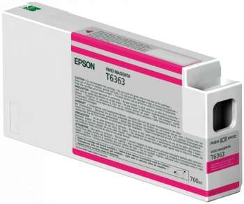 Epson T6363 Cartuccia d'inchiostro magenta vivido originale - C13T636300