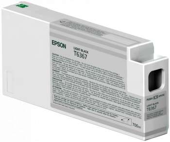 Epson T6367 Cartuccia d'inchiostro originale nero chiaro - C13T636700