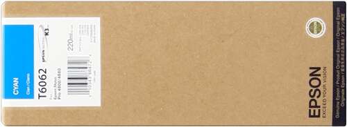 Cartuccia d'Inchiostro Originale Epson T6062 Ciano - C13T606200