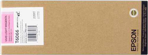 Epson T6066 Magenta Light Vivid Cartuccia d'inchiostro Originale - C13T606600