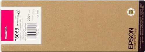 Epson T606B Magenta Cartuccia d'inchiostro Originale - C13T606B00
