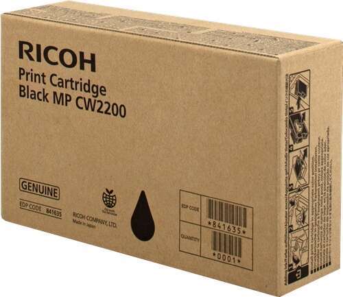Ricoh Aficio MP-CW2200SP Cartuccia d'Inchiostro Originale Nero - 841635/MP CW2200BK