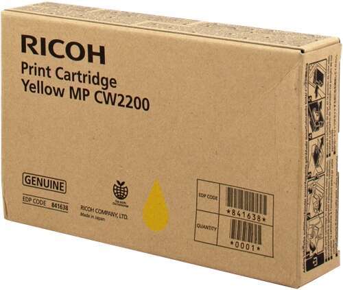 Cartuccia d'Inchiostro Originale Ricoh Aficio MP-CW2200SP Giallo - 841638/MP CW2200Y