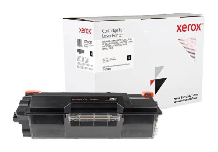 Cartuccia toner Compatibile Xerox Everyday Brother TN3480 Nero
