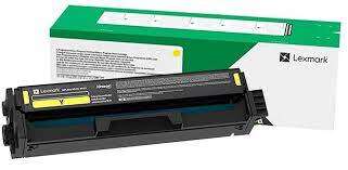 Lexmark C3324/C3326/MC3224/MC3326/MC3426 Cartuccia Toner Originale Giallo - C3220Y0/C320040
