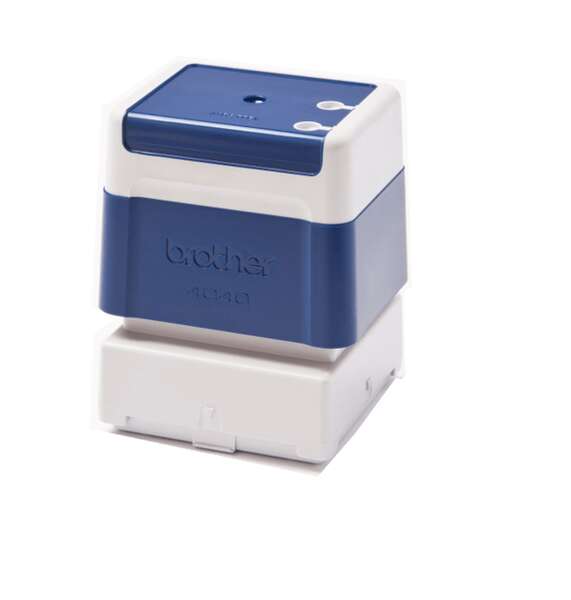 Brother PR4040E6P Confezione da 6 Supporti Originali per Timbri - 40x40mm - Colore Blu
