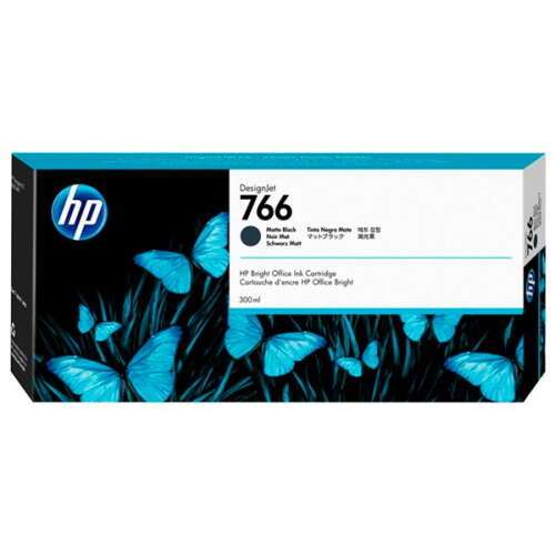 HP 766 Cartuccia d'Inchiostro Originale Nero Opaca - P2V92A