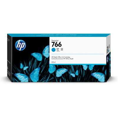 Cartuccia d'Inchiostro Originale HP 766 Ciano - P2V89A
