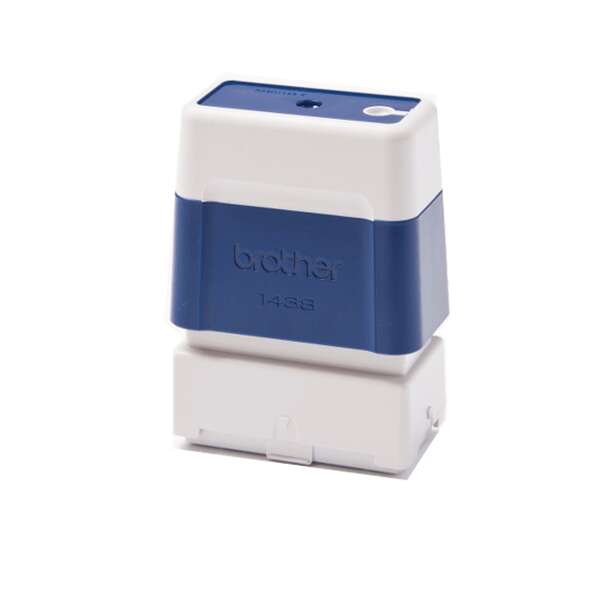 Brother PR1438E6P Confezione da 6 Supporti Originali per Timbri - 14x38mm - Colore Blu