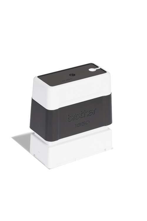 Brother PR1850B6P Confezione da 6 Supporti Originali per Timbri - 18x50mm - Colore Nero