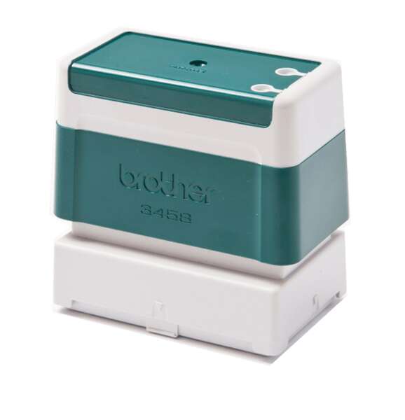 Brother PR3458G6P Confezione da 6 Supporti Originali per Timbri - 34x58mm - Colore Verde