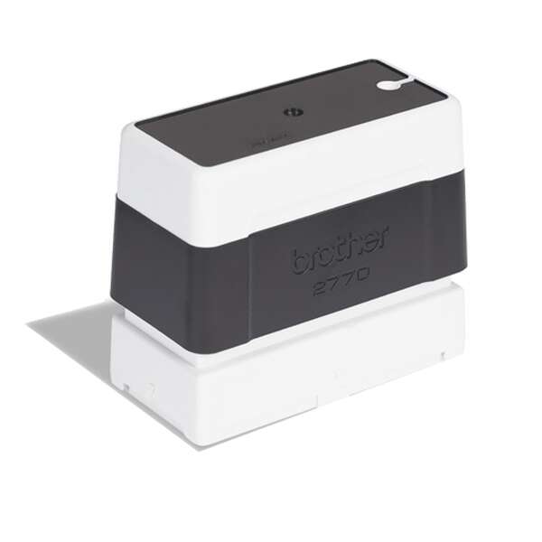 Brother PR2770B6P Confezione da 6 Supporti Originali per Timbri - 27x70mm - Colore Nero
