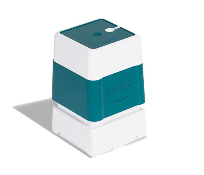 Brother PR3030G6P Confezione da 6 Supporti Originali per Timbri - 30x30mm - Colore Verde