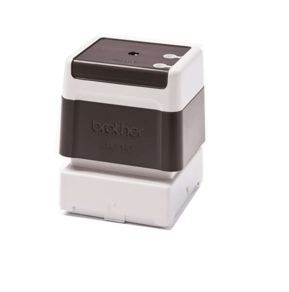 Brother PR4040B6P Confezione da 6 Supporti Originali per Timbri - 40x40mm - Colore Nero
