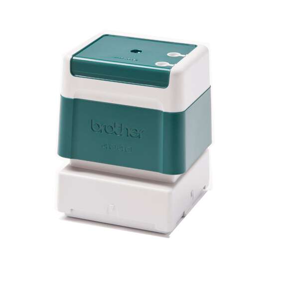 Brother PR4040G6P Confezione da 6 Supporti Originali per Timbri - 40x40mm - Colore Verde