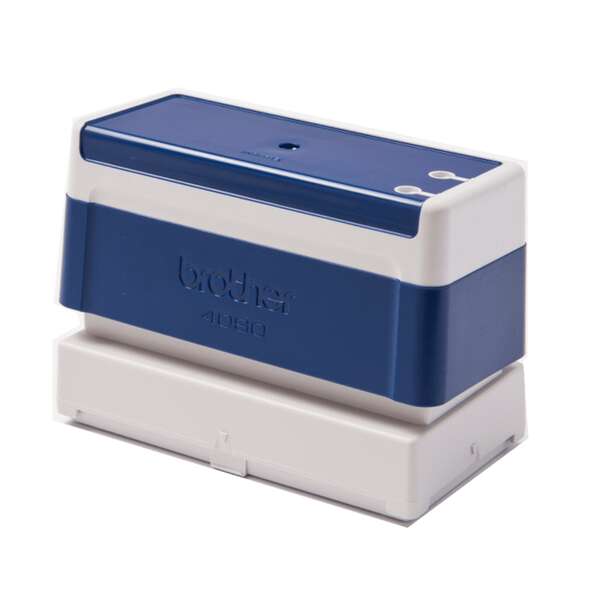 Brother PR4090E6P Confezione da 6 Supporti Originali per Timbri - 40x90mm - Colore Blu