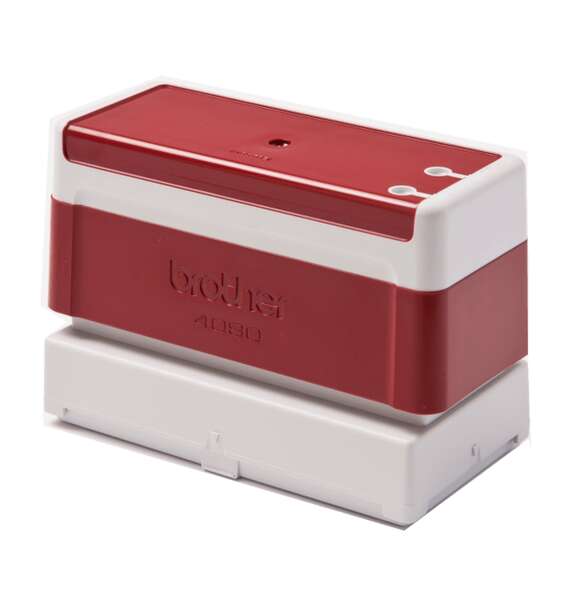Brother PR4090R6P Confezione da 6 Supporti Originali per Timbri - 40x90mm - Colore Rosso