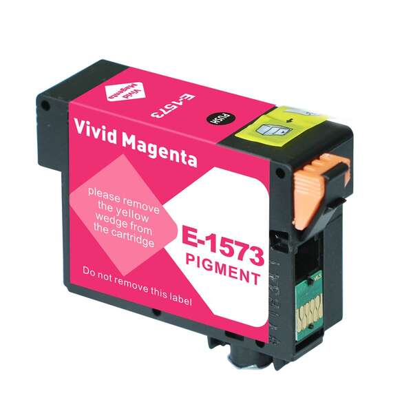 Cartuccia d'Inchiostro Magenta a Pigmenti Epson T1573 Compatibile - Sostituisce C13T15734010