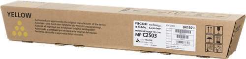 Cartuccia Toner Originale Ricoh Aficio MP-C2503SP/MP-C2003SP/MP-C2011SP Giallo - 841929