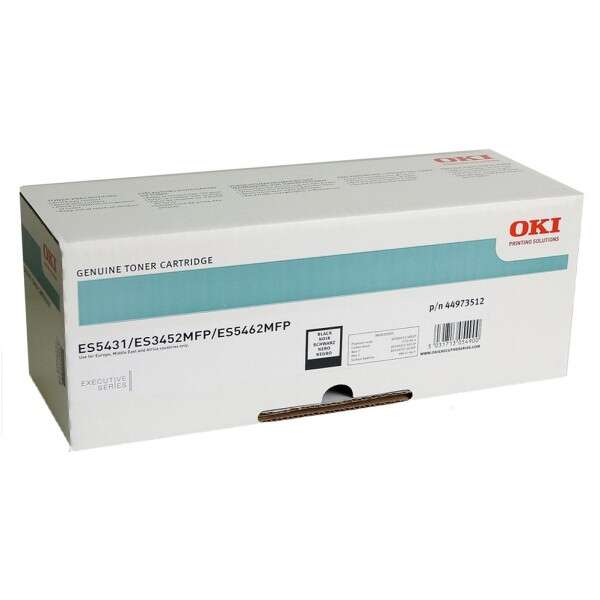 OKI Executive ES3452 MFP/ES5431DN/ES5462 MFP Cartuccia Toner Originale Nero - 44973512