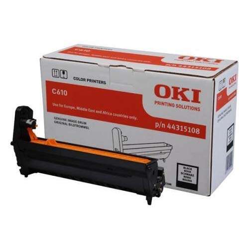 OKI C610 Tamburo Immagini Originale Nero - 44315108 (Drum)
