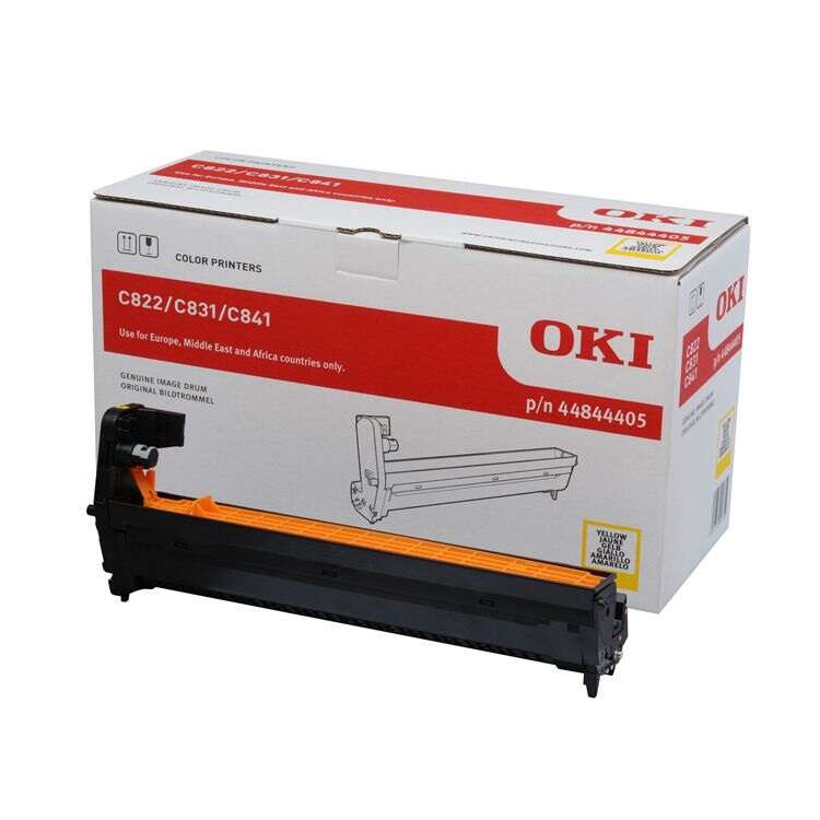 Tamburo per immagini originale OKI C822/C831/C841 Giallo - 44844405 (Tamburo)