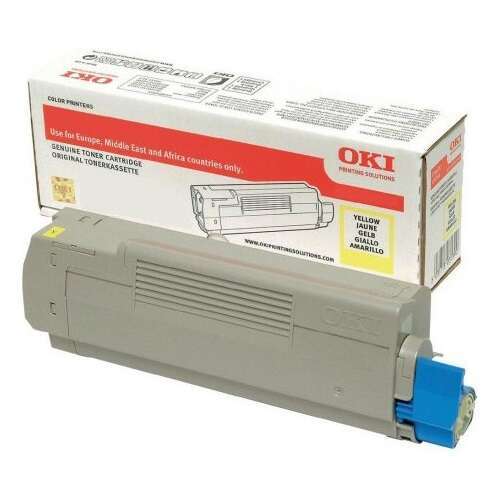 Cartuccia toner originale OKI C712 Giallo - 46507613