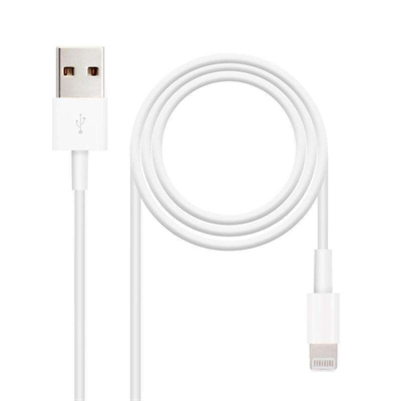 Nanocable Cavo USB-A maschio a Lightning maschio 50 cm