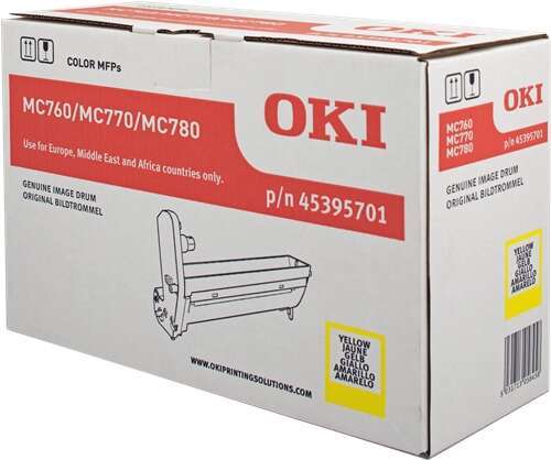 OKI MC760/MC770/MC780 Tamburo per immagini Originale Giallo - 45395701