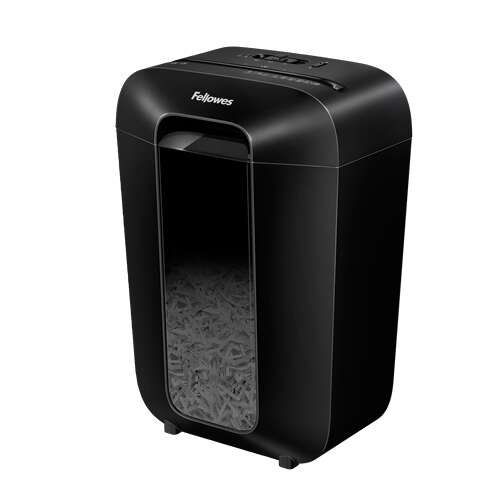 Fellowes LX70 Distruggidocumenti manuale 18L - Distrugge fino a 11 fogli - Particelle di 4x40 mm - Livello di sicurezza Din P-4 - Blocco di sicurezza - Colore Nero