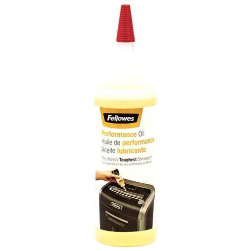 Fellowes Olio lubrificante per lame di distruggidocumenti 120 ml - Beccuccio per una facile applicazione