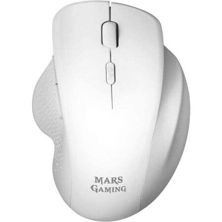 Mars Gaming MMWERGO Mouse USB wireless da 3200 dpi - Design ergonomico - Interruttori meccanici Kailh - Uso con la mano destra