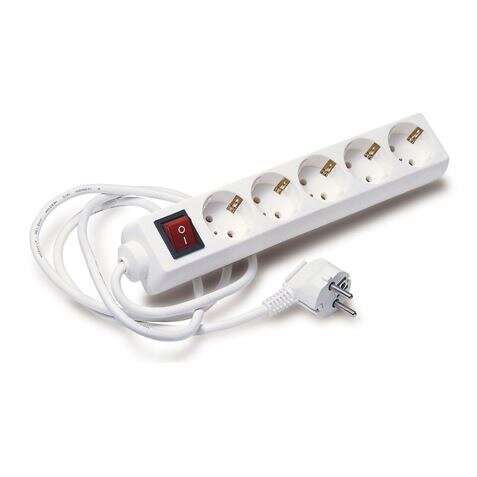 Elbat Multipresa - 5x Schuko - Interruttore On/Off - Cavo da 1