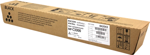 Cartuccia Toner Originale Ricoh Aficio MP-C2800/MP-C3300 Nero - 841124/842043