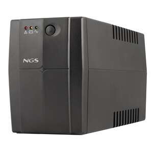 NGS Fortress 900 V3 UPS 600VA UPS 360W - Tecnologia Off Line - 2x Schukos - Protezione da sovraccarico e cortocircuito