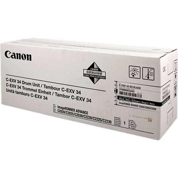 Canon CEXV34 Nero Tamburo Immagini Originale - 3786B003 (Drum)
