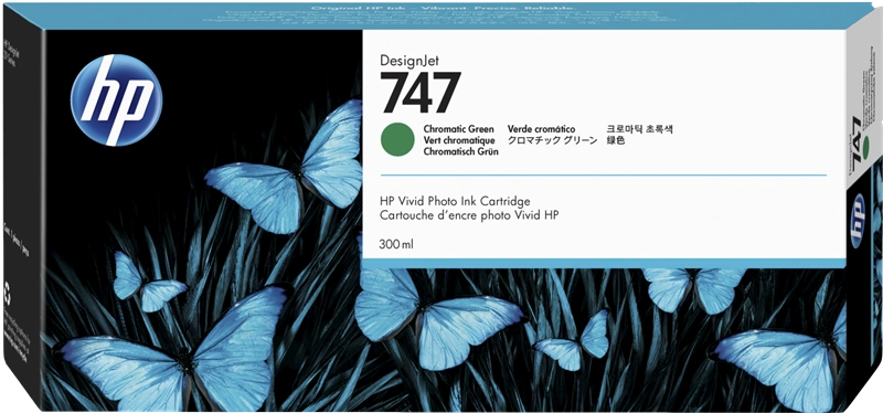 Cartuccia d'Inchiostro Originale HP 747 Verde - P2V84A