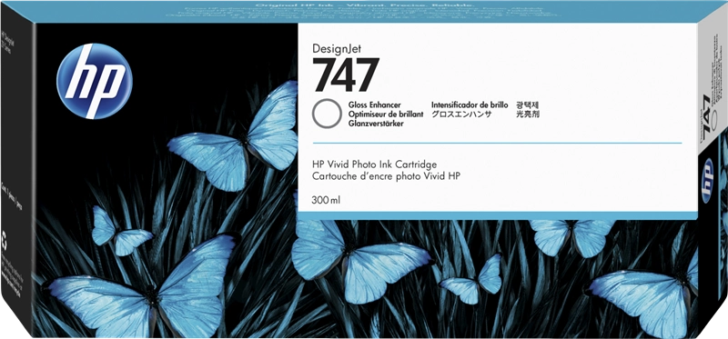 Cartuccia d'Inchiostro Originale HP 747 Gloss Enhancer - P2V87A