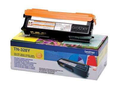 Cartuccia toner originale Brother TN328 Giallo - TN328Y