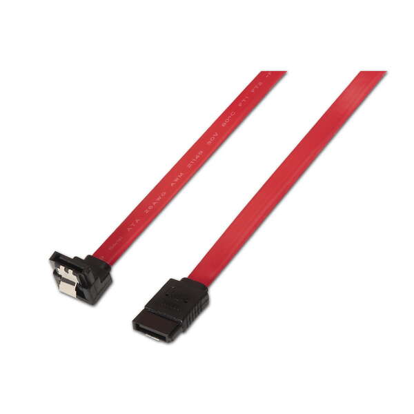 Cavo dati SATA III Data 6G Angolato con ancore - 0