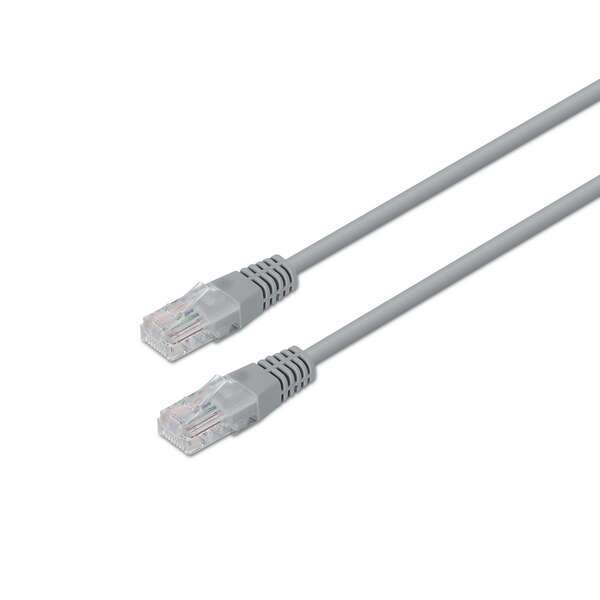 Aisens Cavo di rete patch RJ45 Cat.6 UTP AWG24 - 15 m - 10/100/1000 Mbit/s - Colore grigio