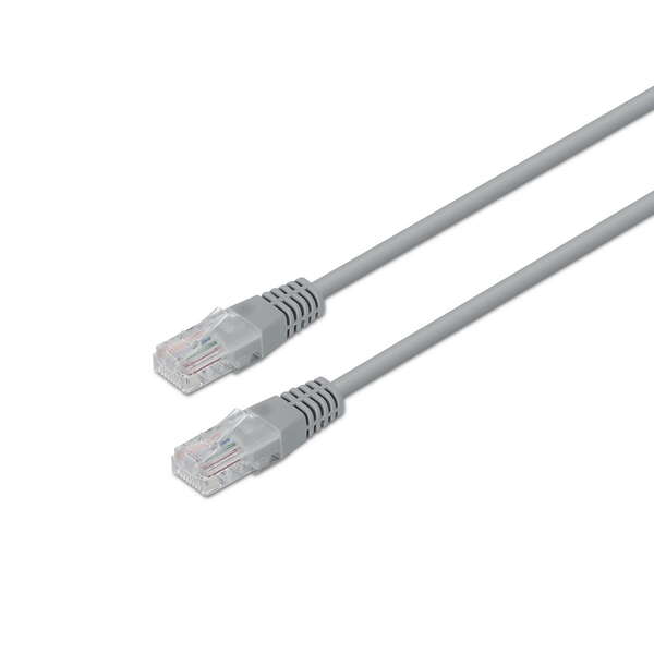 Aisens Cavo di rete patch RJ45 Cat.6 UTP AWG24 - 20 m - 10/100/1000 Mbit/s - Colore Grigio
