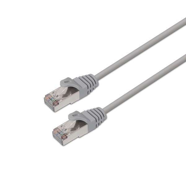 Aisens Cavo di rete patch RJ45 Cat.6 FTP AWG24 - 15 m - 10/100/1000 Mbit/s - Colore Grigio