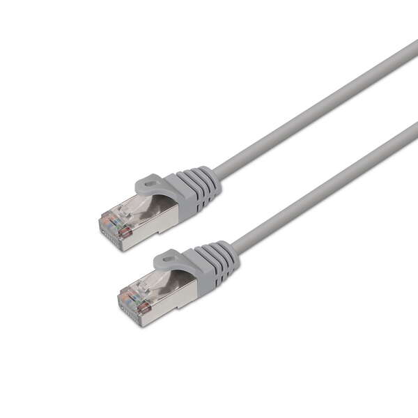 Aisens Cavo di rete patch RJ45 Cat.6 FTP AWG24 - 20 m - 10/100/1000 Mbit/s - Colore Grigio