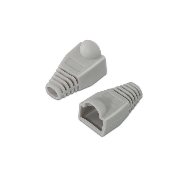 Aisens Confezione da 10 guaine RJ45 - Colore grigio