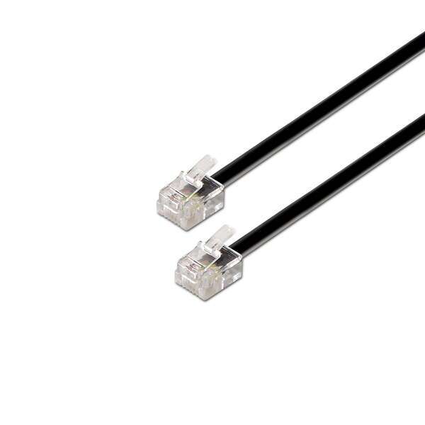 Cavo telefonico Aisens 6P4C - M-M - 2