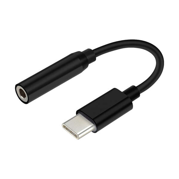 Aisens Convertitore da USB-C ad Audio - Frequenza di campionamento 384KHz 32Bit - USB-C/M-JACK 3