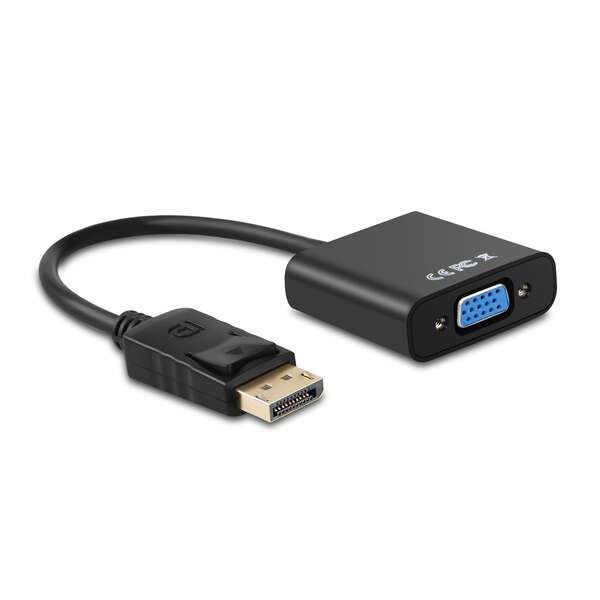 Aisens Convertitore da DisplayPort a SVGA - DP/M-SVGA/H - 15 cm - Colore nero