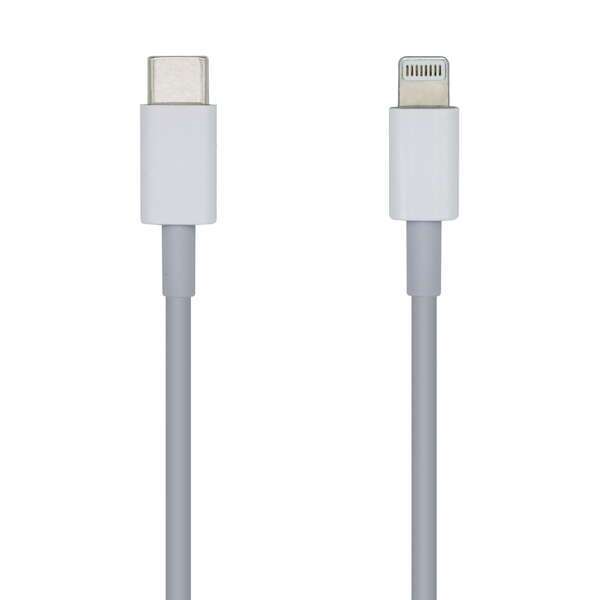 Cavo da Lightning a USB-C USB 2.0 di Aisens - Lightning/M-USB-C/M - 2