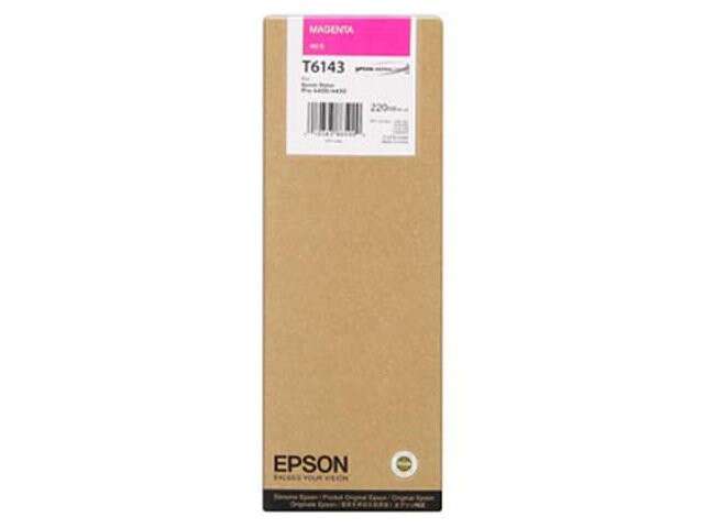 Cartuccia d'Inchiostro Originale Epson T6143 Magenta - C13T614300